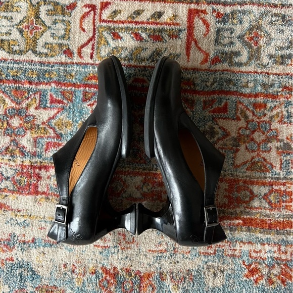 John Fluevog Gracias Side Buckle Shoes w/ Cutout - Picture 8 of 16